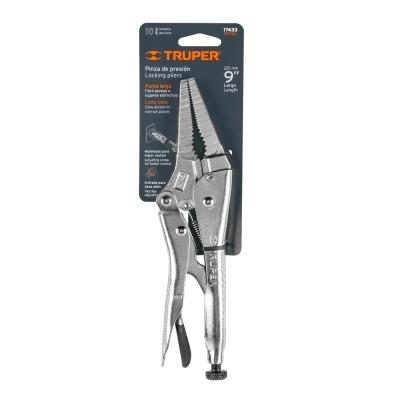 PINZA DE PRESION 9 PUNTA LARGA TRUPER (17433)