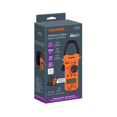 MULTIMETRO DIGITAL CON GANCHO TRUPER (10404)