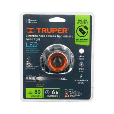 LINTERNA DE MINERO 80LUM TRUPER (102129)