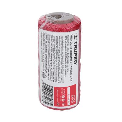 HILO PARA ALBAÑIL 65M ROJO TRUPER (14046)