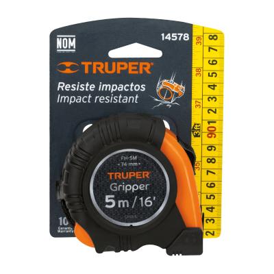 FLEXOMETRO GRIPPER CONTRA IMPACTO 5M TRUPER (14578)
