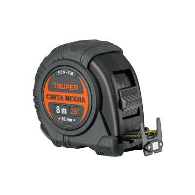 FLEXOMETRO 8 M NEGRA ANTI IMPACTO TRUPER (11747)