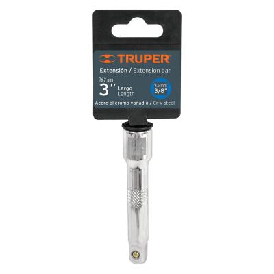 EXTENCION DE 3 PARA MATRACA PARA DADOS CUADRO 3/8 TRUPER (13663)