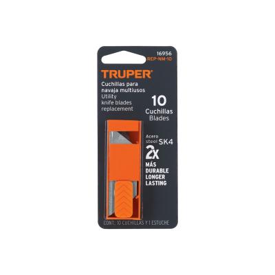 CUCHILLAS DE REPUESTO P/NV-7 Y NM-7 10 PIEZAS TRUPER (16956)