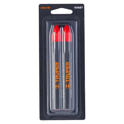 CRAYONES INDUSTRIALES ROJO 2PZAS TRUPER (101687)