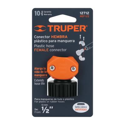 CONECTOR P/MANGUERA PLAST HEMBRA 1/2 TR (12712)