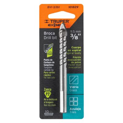 BROCA P/VIDRIO Y AZZULEJO 3/8 TRUPER EXPERT (101829)