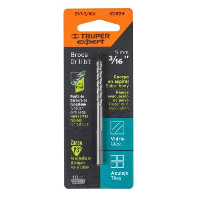 BROCA P/VIDRIO Y AZULEJO 3/16 TRUPER EXPERT (101826)