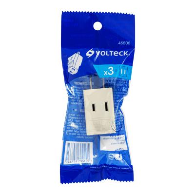 MULTICONTACTO TRIPLE TIPO CUBO VOLTECK (46808)