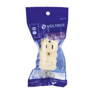 INTERRUPTOR-CONTACTO STANDARD VOLTECK (46001)