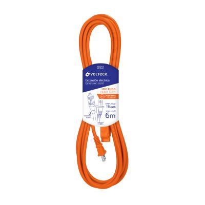 EXTENSION ELECTRICO USO RUDO 6M CAL 16 VOLTECK (48044)