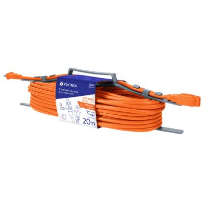 EXTENSION ELECTRICA USO RUDO 20M CAL 16 VOLTECK (48049)
