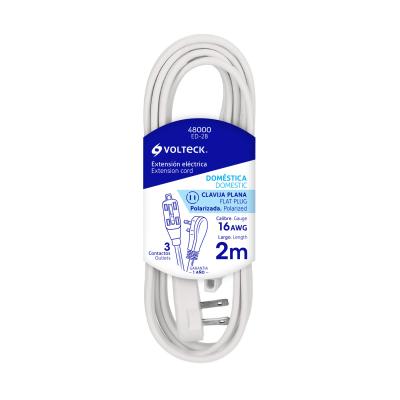 EXTENSION ELECTRICA DOMESTICA 2M VOLTECK (48000)
