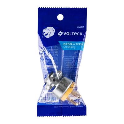 CLAVIJA BLINDADA 2 POLOS 3 HILOS VOLTECK (46202)