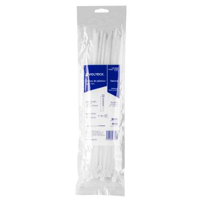 CINCHO PLASTICO 30CM 50PZAS VOLTECK (44308)