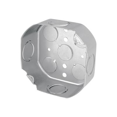 CAJA 4 X 4 OCTAGONAL  REFORZADA VOLTECK (46322)