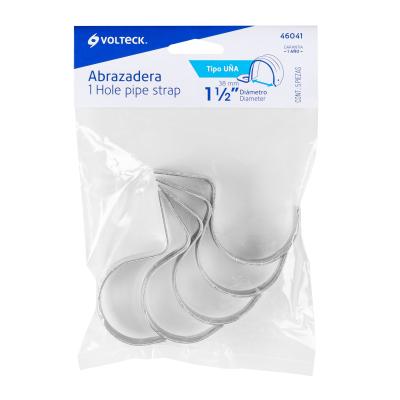 ABRAZADERA TIPO UÑA 1-1/2 BOLSA 5PZS. VOLTECK (46041)
