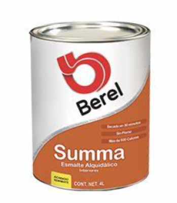 Esmalte Summa Verde Jardín LITRO BEREL (608-4)