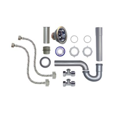 KIT DE INSTALACION PARA FREGADERO 1 TARJA COFLEX