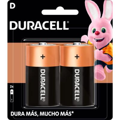 PILA ALCALINA D BLISTER 2 PIEZAS DURACELL (MN1300B2)