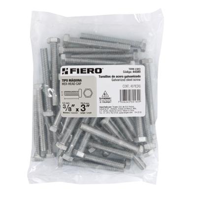 TORNILLO TIPO MAQUINA 3/8 X 3 FIERO (44580)