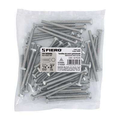 TORNILLO TIPO MAQUINA  1/4 X 3 FIERO (44563)