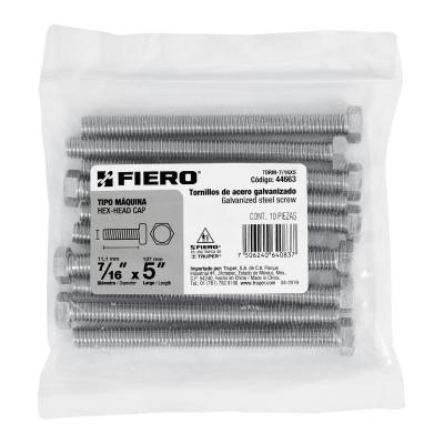 TORNILLO TIPO MAQUINA  7/16 X 5 FIERO (44663)