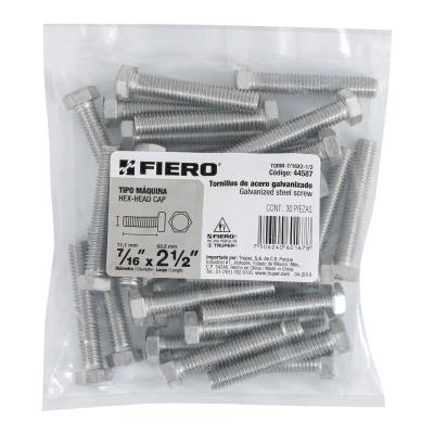 TORNILLO TIPO MAQUINA  7/16 X 2-1/2 FIERO (44587)