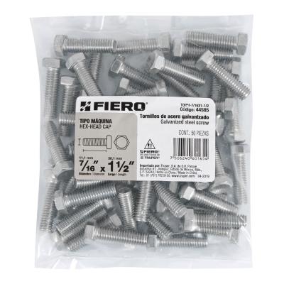TORNILLO TIPO MAQUINA  7/16 X 1-1/2 FIERO (44585)