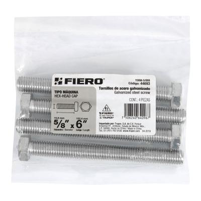 TORNILLO TIPO MAQUINA  5/8 X 6 FIERO (44693)