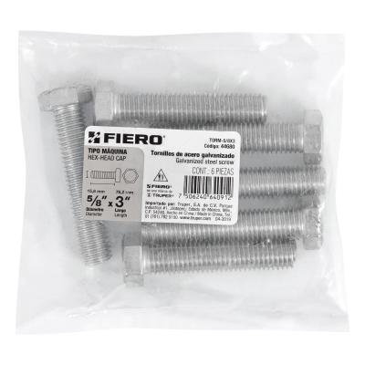 TORNILLO TIPO MAQUINA  5/8 X 3 FIERO (44680)