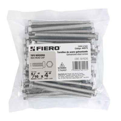 TORNILLO TIPO MAQUINA  5/16 X 4 FIERO (44573)