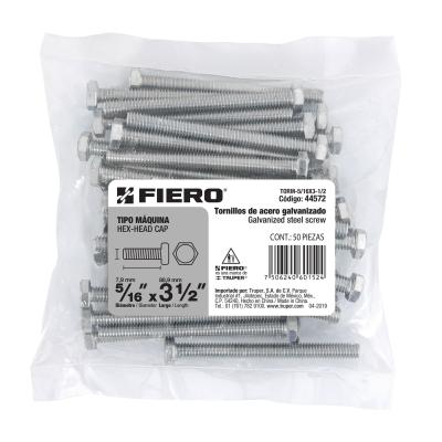 TORNILLO TIPO MAQUINA 5/16 X 3-1/2 FIERO (44572)