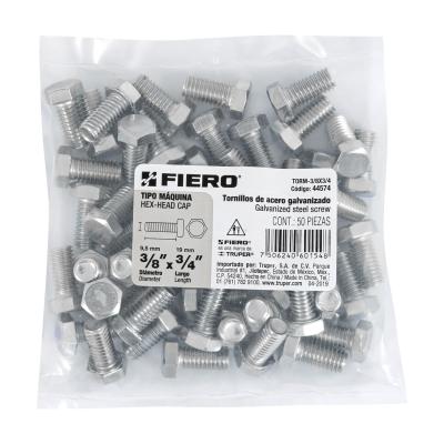 TORNILLO TIPO MAQUINA  3/8 X 3/4 FIERO (44574)