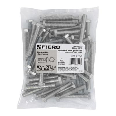 TORNILLO TIPO MAQUINA  3/8 X 2-1/2 FIERO (44579)