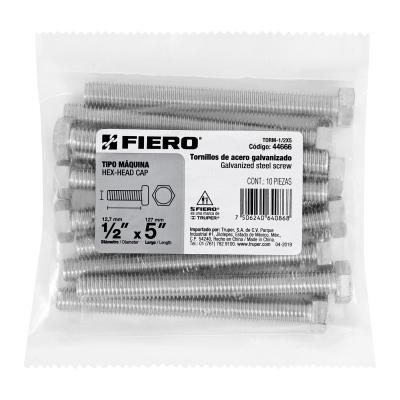 TORNILLO TIPO MAQUINA 1/2 X 5 FIERO (44666)