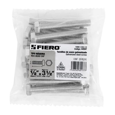 TORNILLO TIPO MAQUINA 1/2 X 3-1/2 FIERO (44597)
