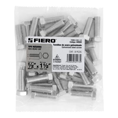 TORNILLO TIPO MAQUINA 1/2 X 1-1/2 FIERO (44593)