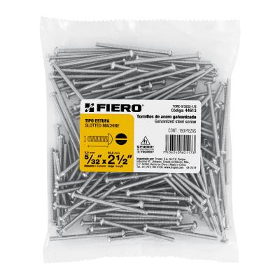 TORNILLO TIPO ESTUFA 5/32 X 2-1/2 FIERO (44613)