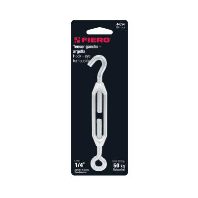 RENSOR ZINC 1/4 GANCHO-ARGOLLA FIERO (44054)