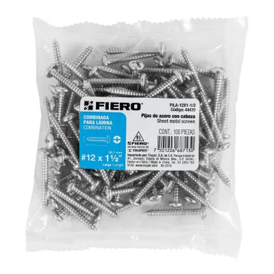 PIJA PARA LAMINA 12 X 1-1/2 FIERO (44430)