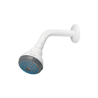 REGADERA PLASTICA 2-1/2 GRIS-BLANCA FOSET (48293)