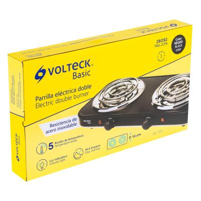 PARRILLA ELECTRICA 2 QUEMADORES FOSET (26092)