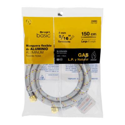 MANGUERA PARA GAS 5/16 X 150CM FOSET (23203)