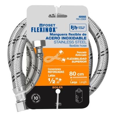 MANGUERA PARA BOILER 1/2 X 1/2 X 80CM FOSET (48966)