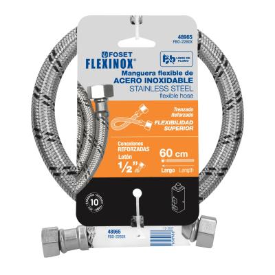 MANGUERA PARA BOILER 1/2 X 1/2 X 60CM FOSET (48965)