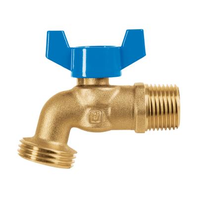 LLAVE ESFERA DE LATON 1/2 CON ROSCA PARA MANGUERA FOSET (49053)