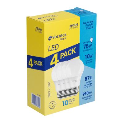 LAMPARAS LES 4PZAS 10W FOSET (28006)