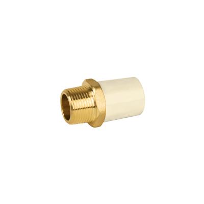 ADAPTADOR MACHO DE CPVC CON INSERTO DE LATON 1/2 FOSET (45104)