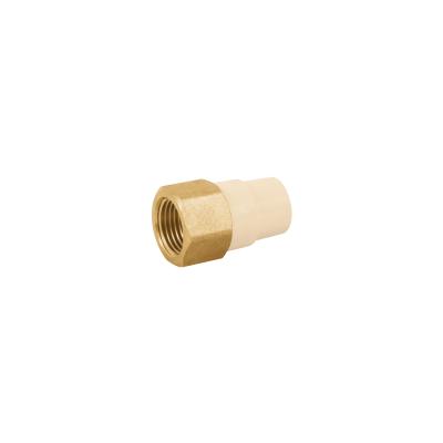 ADAPTADOR HEMBRA DE CPVC 1/2 CON INSERTO DE LATON FOSET (45107)